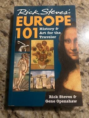 Rick Steves Europe 101 Travel Guide - Teal & Orange Cover